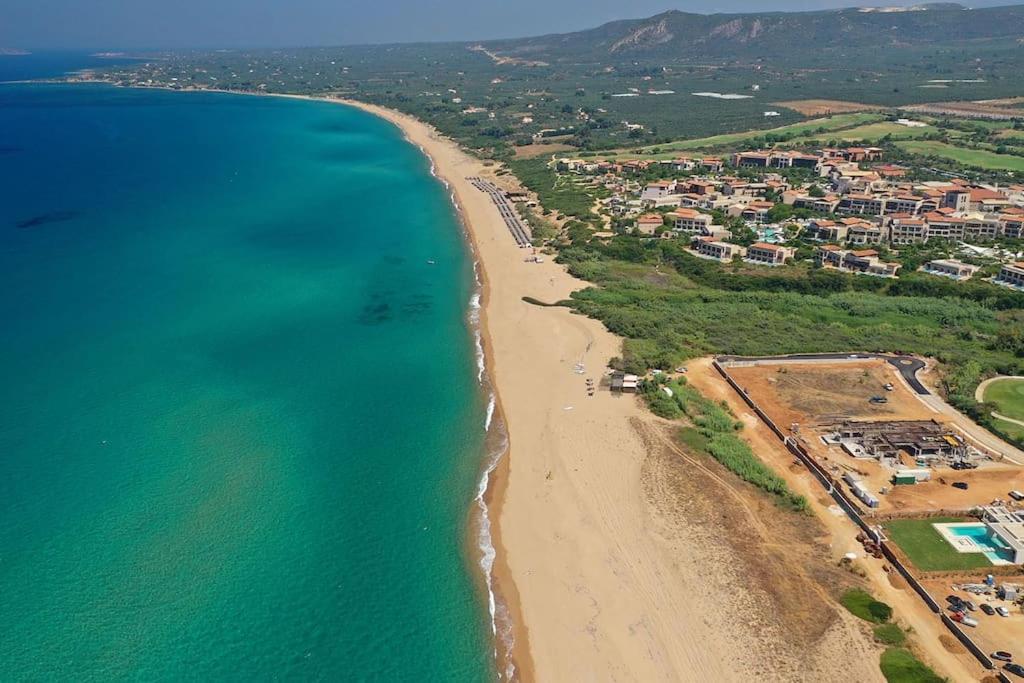 Ηλιόλουστη Βίλα της Δήμητρας Βίλα Mirsinochori Εξωτερικό φωτογραφία